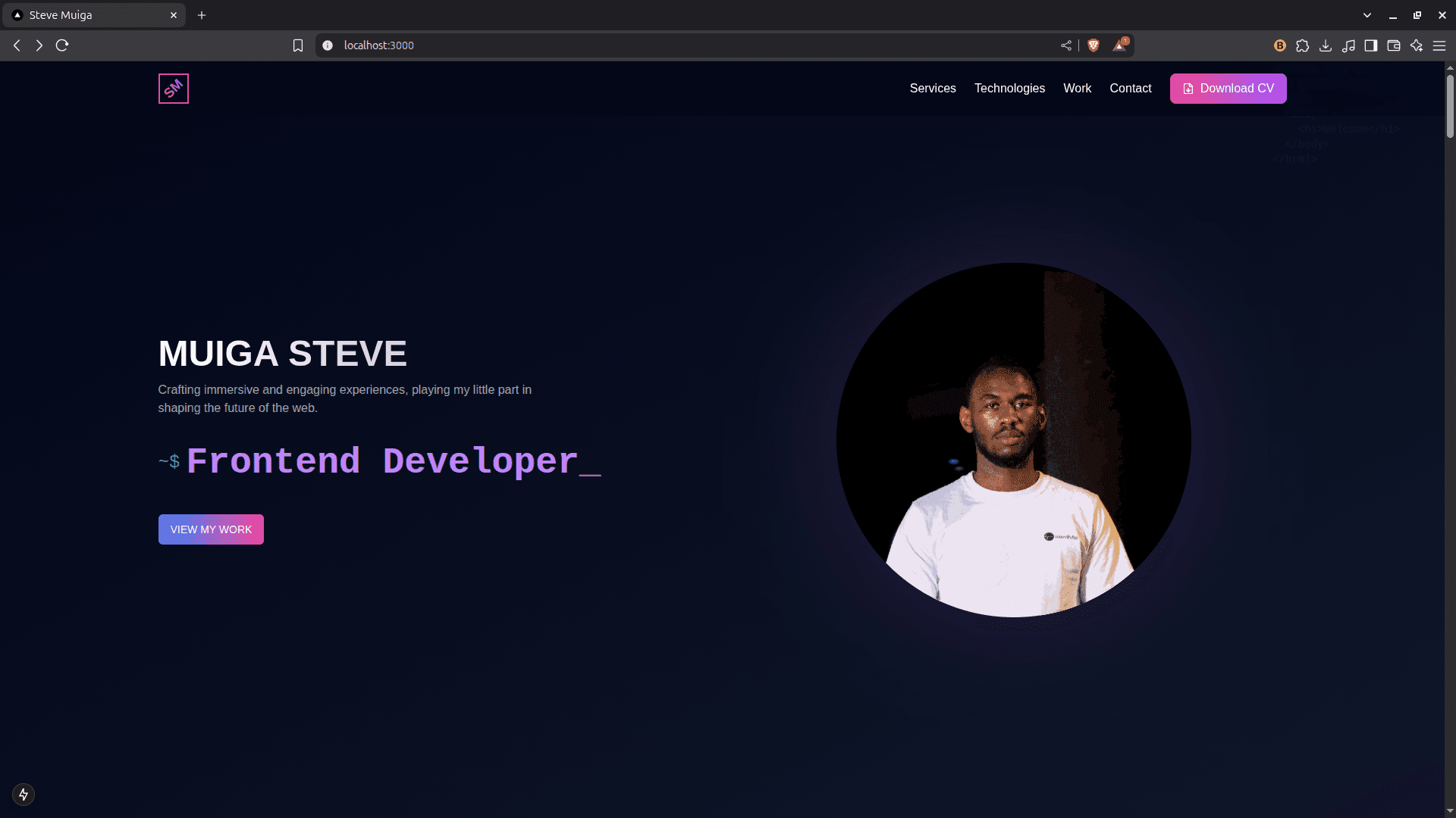 Portfolio Website v3